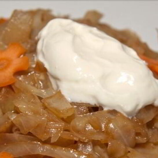 Рецепт гарнир из капусты