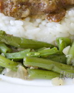 Гарнир из стручковой фасоли