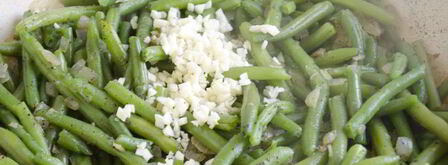 гарнир из стручковой фасоли. Шаг 10