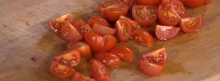 чечевица с тушеными овощами и яйцами в специях. Шаг 6