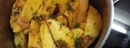 картофель айдахо. Шаг 3