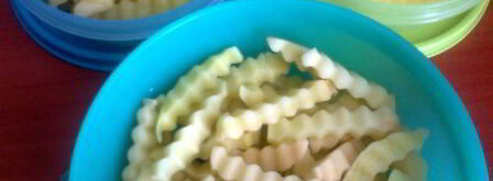 картофель фри впрок. Шаг 7