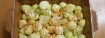 картофель кусочками в духовке. Шаг 5