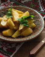 Картофель по-деревенски в рукаве