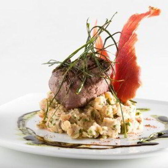 Рецепт картофель с брокколи рааб, чесноком и пармезаном