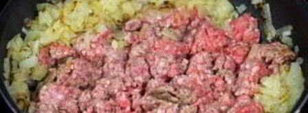 картофель с фаршем в духовке. Шаг 3