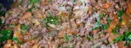 картофель с фаршем в духовке. Шаг 8