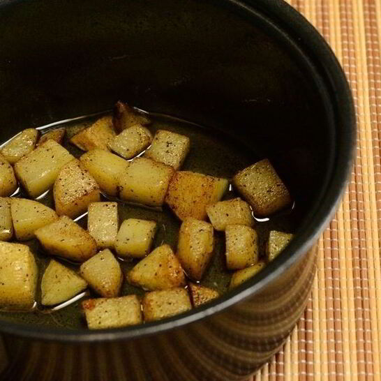 Рецепт картофель с карри