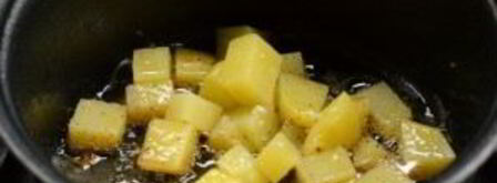 картофель с карри. Шаг 2