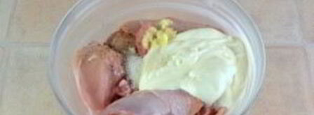 картофель с курицей в духовке. Шаг 4