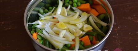 картофель с овощами. Шаг 5