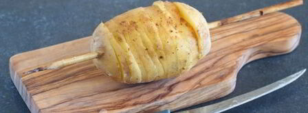 картофель спиралью на шпажках в духовке. Шаг 8