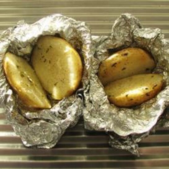 Рецепт картофель в фольге