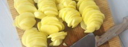 картофель в сливках по-датски. Шаг 2