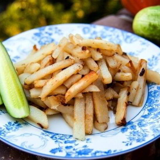 Рецепт картофель жареный