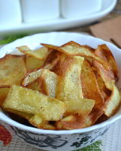 Картофельные чипсы в духовке