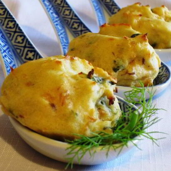 Рецепт картофельные крокеты с лососем