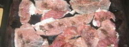 картошка со свининой и сыром в духовке. Шаг 4