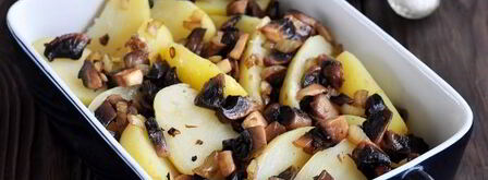 картошка в сметане с сыром в духовке. Шаг 6