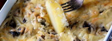 картошка в сметане с сыром в духовке. Шаг 9