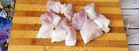 молодая картошка с мясом в духовке. Шаг 4