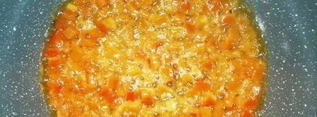 острый рис том-ям с кальмарами. Шаг 4