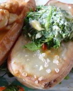 Печеный картофель с начинками