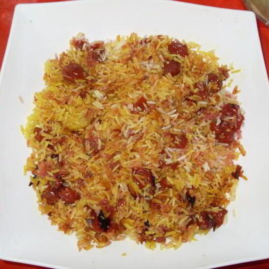 Рецепт рис с черешней