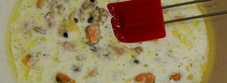 рис с мидиями в соусе. Шаг 5