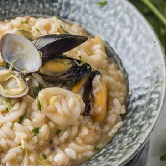 Рецепт рис с морепродуктами