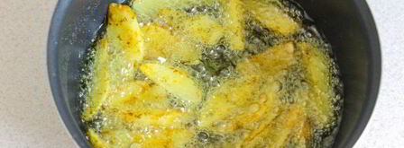 жареный картофель в панировке. Шаг 7