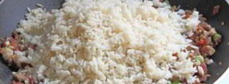 жареный рис со свининой. Шаг 8