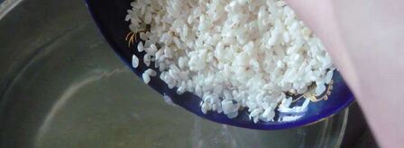 долма из свежих виноградных листьев. Шаг 2