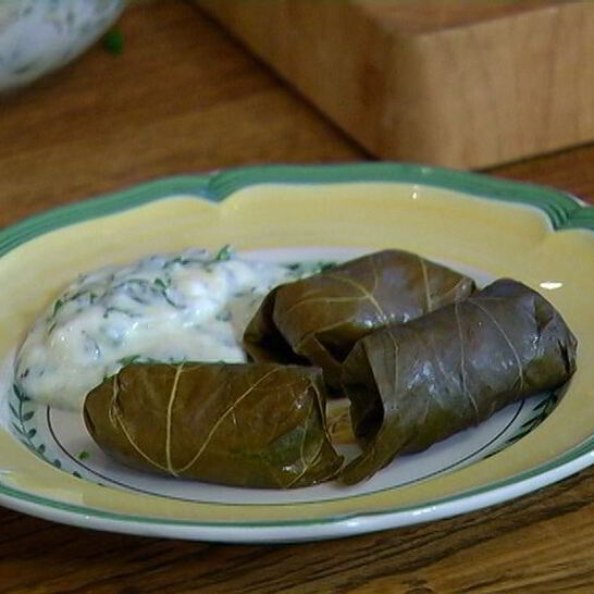 Рецепт долма с кускусом и вялеными помидорами