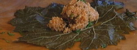 долма с кускусом и вялеными помидорами. Шаг 7