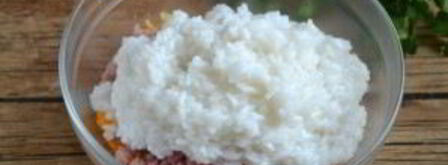 голубцы, фаршированные мясом и рисом. Шаг 4