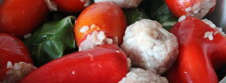 голубцы из мангольда с фаршированными овощами. Шаг 7