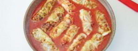 голубцы из молодой капусты с фаршем и чечевицей. Шаг 10