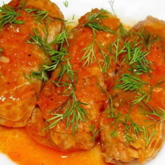 Рецепт голубцы с куриным фаршем