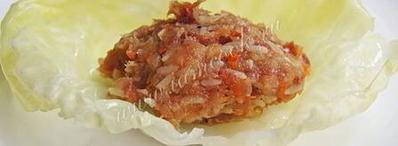 голубцы с мясом и рисом. Шаг 6