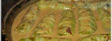 голубцы с мясом, перловкой и грибами. Шаг 31