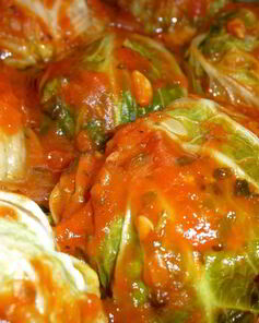 Голубцы с пекинской капустой для лентяев