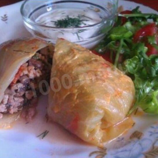 Рецепт голубцы с сыром фета