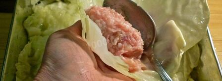 голубцы в духовке в томатном соусе. Шаг 14