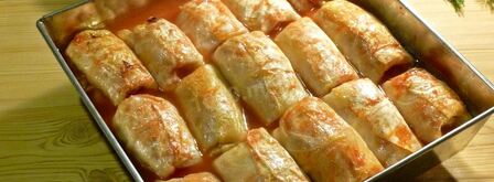 голубцы в духовке в томатном соусе. Шаг 25