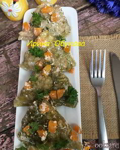 Голубцы в сметанном соусе