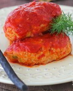 Ленивые голубцы в духовке