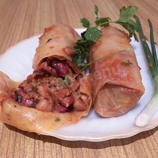 Рецепт постная долма