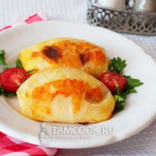 Рецепт постные голубцы с овощами