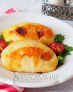 Постные голубцы с овощами